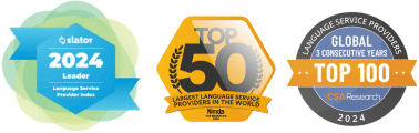 Language solutions Industry leader badges FEB 2023