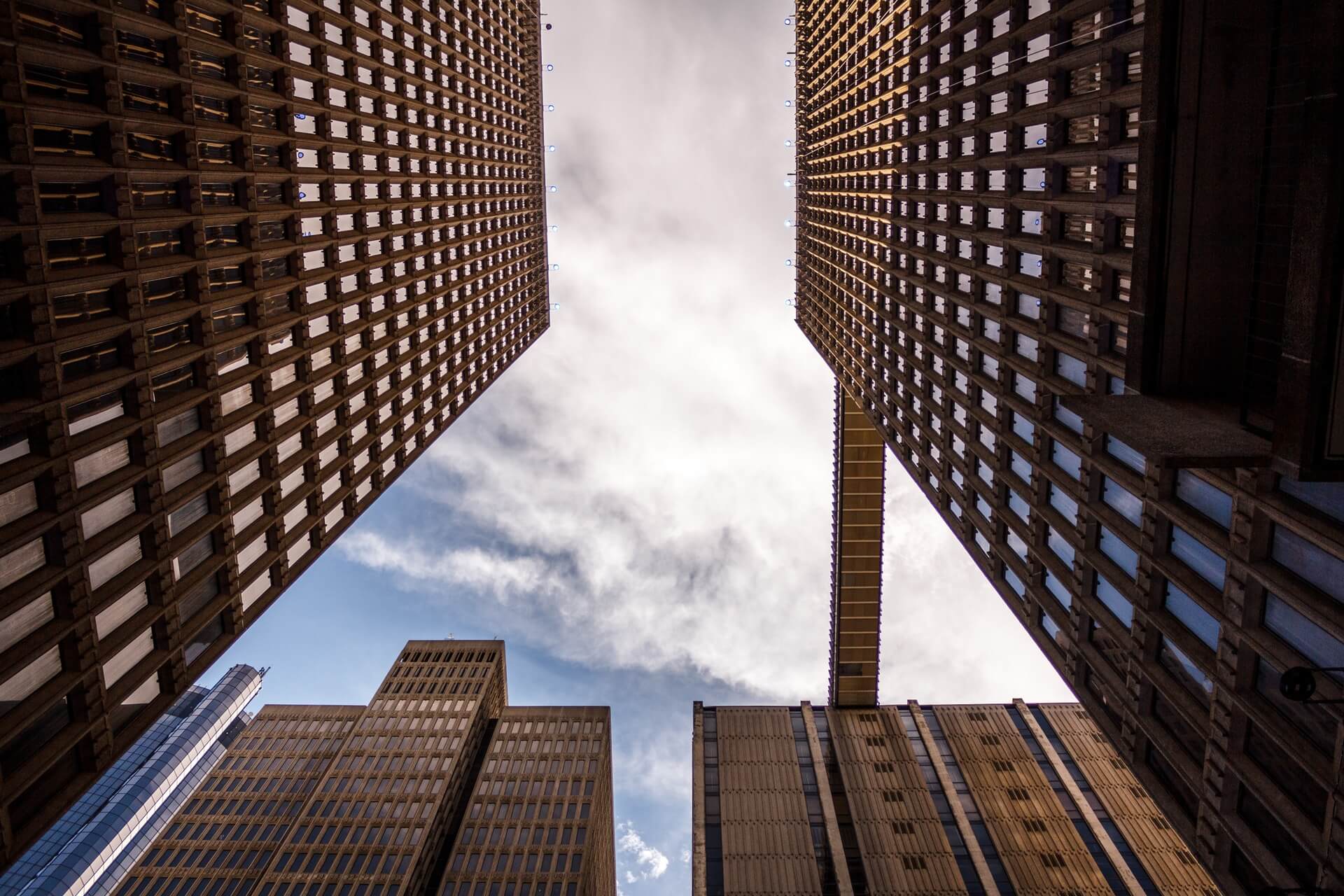 Building view from the bottom