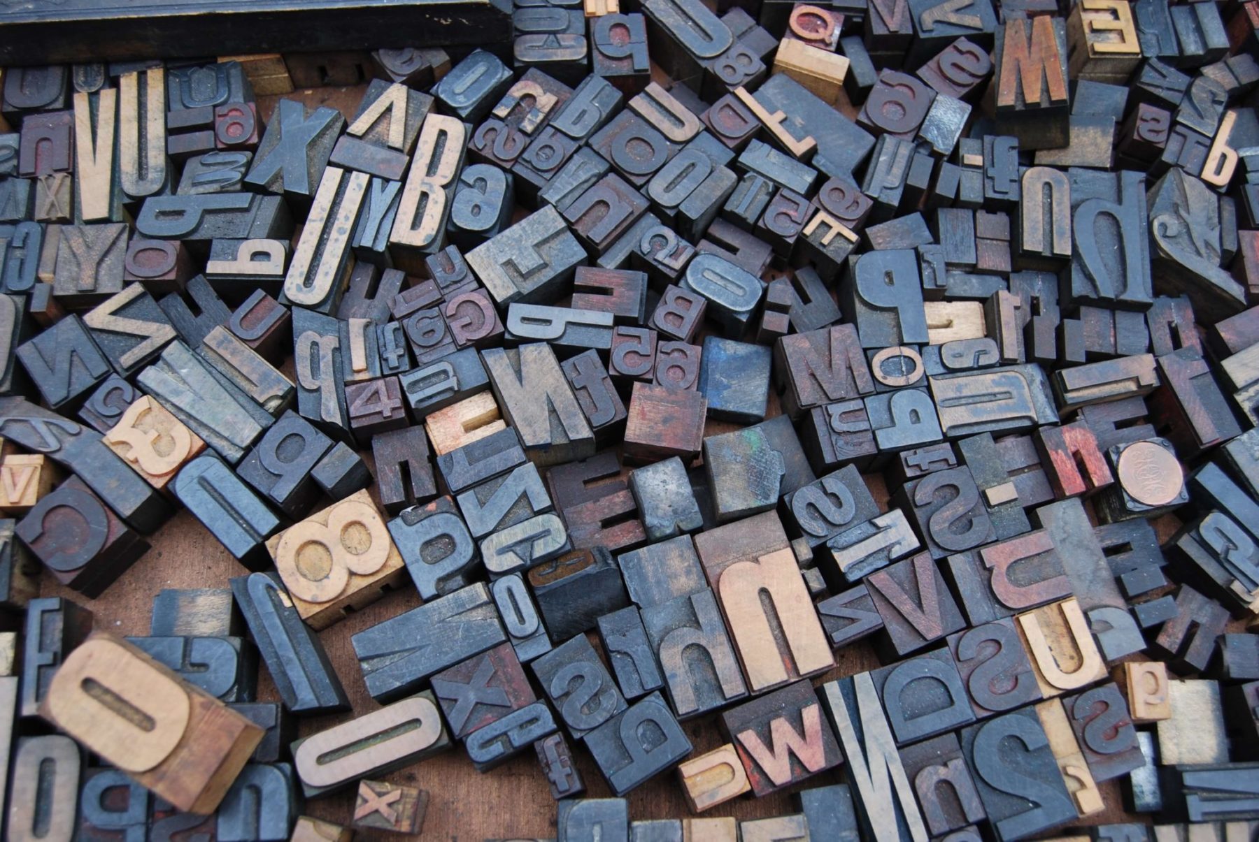 wooden letters