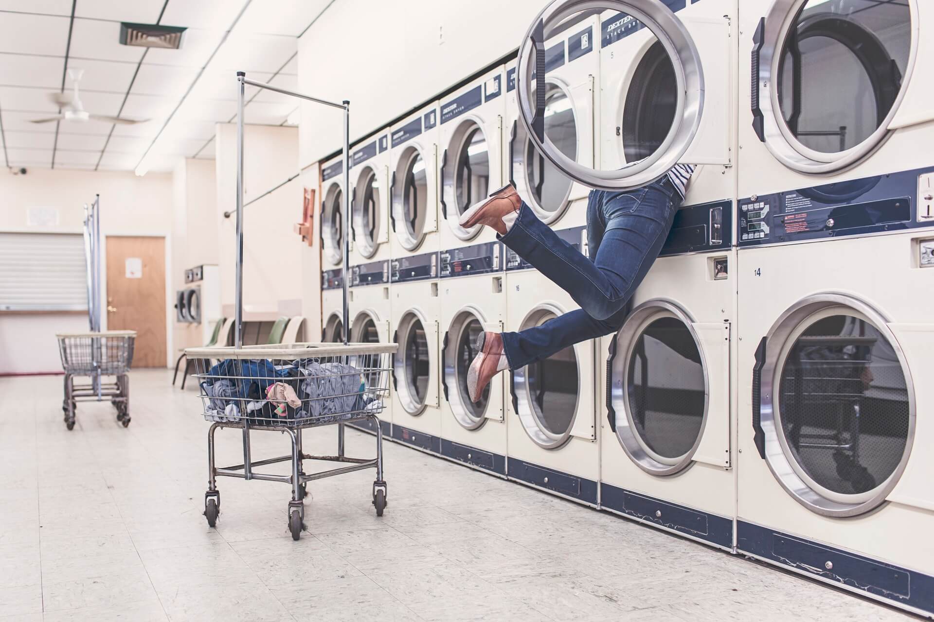 in laundry machine