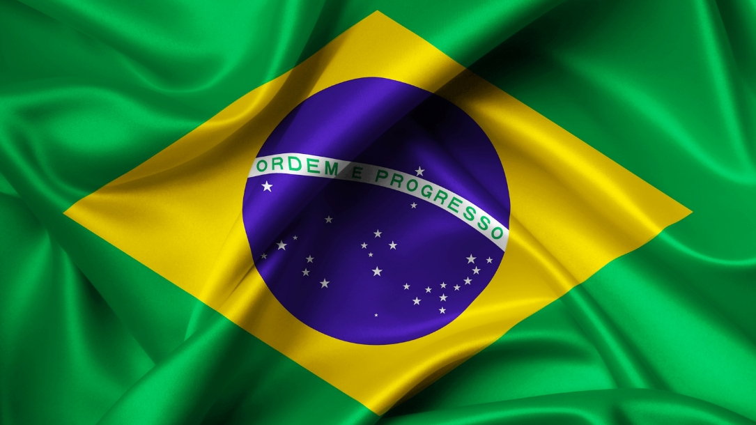 An image of the Brazilian flag